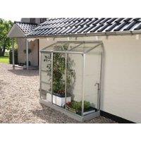Vitavia Ida Horticultural Glass Greenhouse with Steel Base - 2 x 6ft