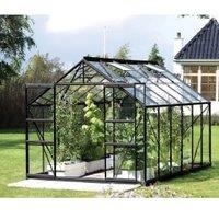 Vitavia Jupiter Toughened Glass Greenhouse - 8 x 12ft