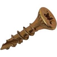 Optimaxx PZ Countersunk Passivated Double Reinforced Wood Screw - 4 x 20mm - Pack of 200