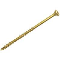 Optimaxx PZ Countersunk Passivated Double Reinforced Wood Screw - 5 x 100mm - Pack of 200