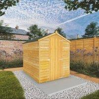 Mercia Windowless Overlap Apex Shed with Assembly - 7 x 5ft