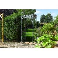 Rowlinson Wrenbury Steel Square Garden Arch - 1420 x 750mm