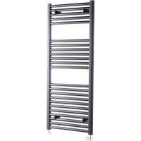 Towelrads Pisa Anthracite Towel Radiator - 1200 x 400mm