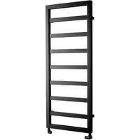 Towelrads Kensington Black Towel Radiator - 1300 x 530mm