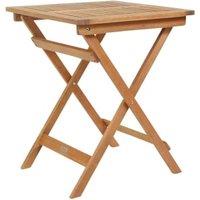 Charles Bentley FSC Eucalyptus Square Folding Garden Bistro Table