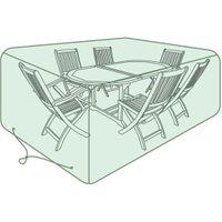 Charles Bently Large Rectangle Tarpaulin Garden Furniture Set Cover - Green