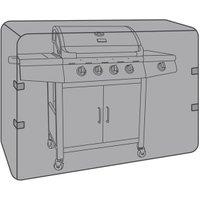 Charles Bentley Large 4 to 5 Burner Gas BBQ Waterproof Cover - Black