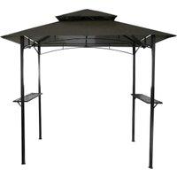 Charles Bentley Steel Gazebo - Grey