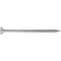 Wickes Single Thread Zinc Plated Screw - 4 X 50mm Pack Of 25