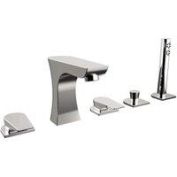 Bristan Hourglass 5 Hole Deck Bath Shower Mixer Tap - Chrome