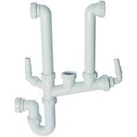 McAlpine SSK2 Double Bowl Space Saver Kit - 38mm