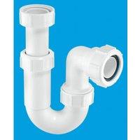 McAlpine ASC10 White Adjustable P Trap - 38mm