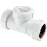 McAlpine T28M-NRV White Non Return Multifit Valve - 38mm