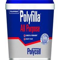 Polycell Trade Polyfilla Ready Mixed All Purpose Filler - 1kg