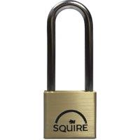Squire LN4-2.5 Brass Lion Padlock Long Shackle - 40mm