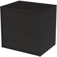 Wickes Tallinn Graphite Push to Open Wall Hung Vanity Unit - 600 x 550mm
