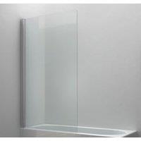 Wickes 6mm Half Framed Radius Bath Screen - 1400 x 900mm