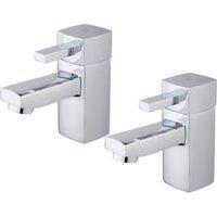 Wickes Yaran Chrome Basin Taps