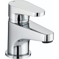 Bristan Quest Chrome Basin Mixer Tap with Clicker Waste
