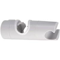 Wickes Shower Riser Rail Slider - White