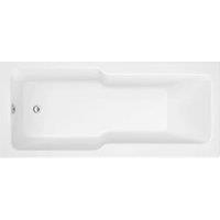 Wickes Evolve Acrylic Shower Bath - 1700 x 750mm