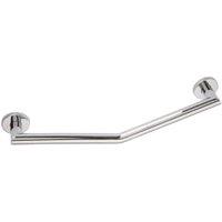 Croydex Angled Chrome Grab Bar - 600mm