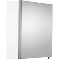Croydex Dawley Single Door White Bathroom Cabinet - 670 x 400mm