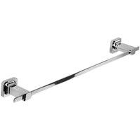 Croydex Flexi-Fix Shoreditch Bathroom Towel Rail - Chrome