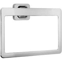 Croydex Flexi-Fix Shoreditch Bathroom Towel Ring - Chrome