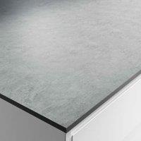 Wickes Woodstone Grey Zenith Bathroom worktop - 2m x 337mm x 13mm