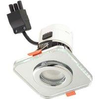 Sensio Square Clear Glass Downlight