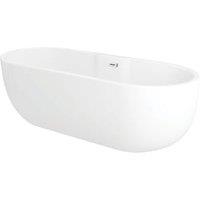 Wickes Oval Freestanding Contemporary Bath - 1655 x 750mm