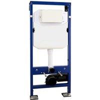 Concept Wall Mounted WC Frame with Dual Flush Cistern - 1180 mm