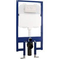 Concept Slimline WC Frame with Dual Flush Cistern - 90 mm