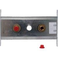 Abacus Double Fitting Plate - 1/2in Fitting