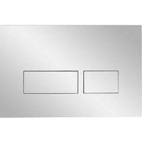 Hadleigh Flush Plate for Bathrooms - Chrome