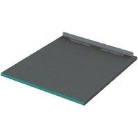 Wickes 30mm Infinity Right Hand Single Fall Rectangular Shower Tray - 1200 X 1250mm