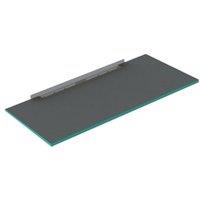 Wickes 30mm Infinity Wall To Wall Single Fall Shower Tray - 1800 X 900mm