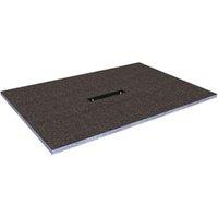 Wickes Linear 30mm Wetroom Shower Tray with Centre Drain Level Access - 1400 X 900mm