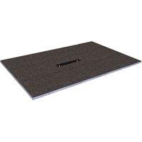 Wickes Linear 30mm Wetroom Shower Tray with Centre Drain Level Access - 1600 X 900mm