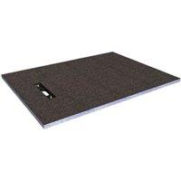 Wickes Linear 30mm Wetroom Shower Tray with End Drain Level Access - 1200 X 900mm
