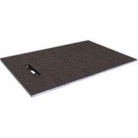 Wickes Linear 30mm Wetroom Shower Tray with End Drain Level Access - 1400 X 900mm