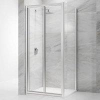 Nexa By MERLYN 4mm Chrome Framed BI-FOLD Shower Door Only - 800mm