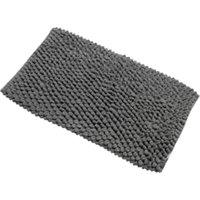 Croydex Grey Cushioned Bathroom Mat - 800 x 500mm