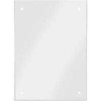 Croydex Large Basic Bathroom Mirror - Silver