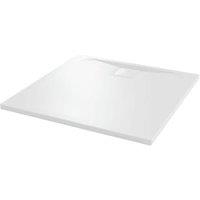 Nexa By Merlyn 25mm Square Low Level White Shower Tray - 900 x 900mm