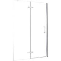 Nexa By MERLYN 8mm Chrome Frameless Inline Hinge Door Only for Recess - 1200mm