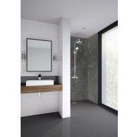 Wetwall Mermaid Snowdonia Tongue & Groove Single Shower Panel - 2400 x 585 x 11mm