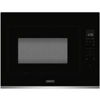 Zanussi ZMBN4SX Microwave Oven - Black & Stainless Steel