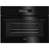AEG KMK768080B Connected Combi Microwave Oven - Black